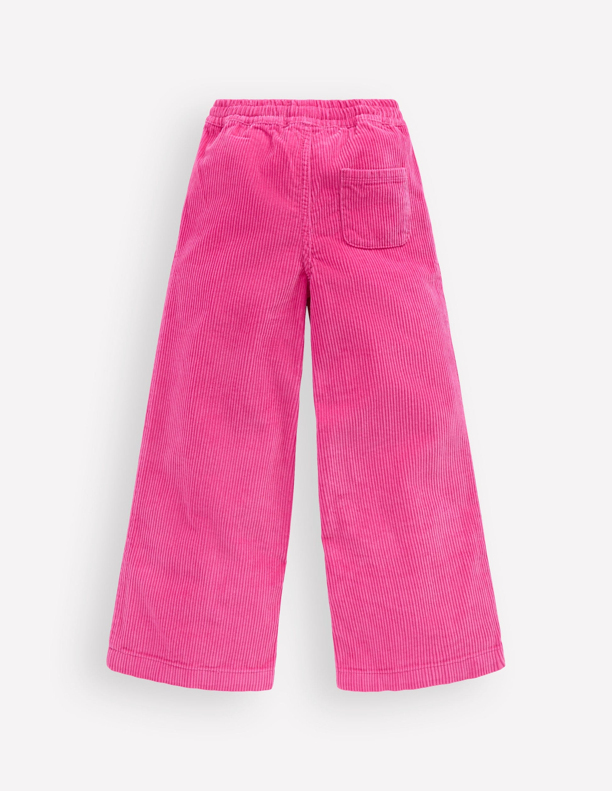 Locker geschnittene Cordhose-Himbeerrosa-2