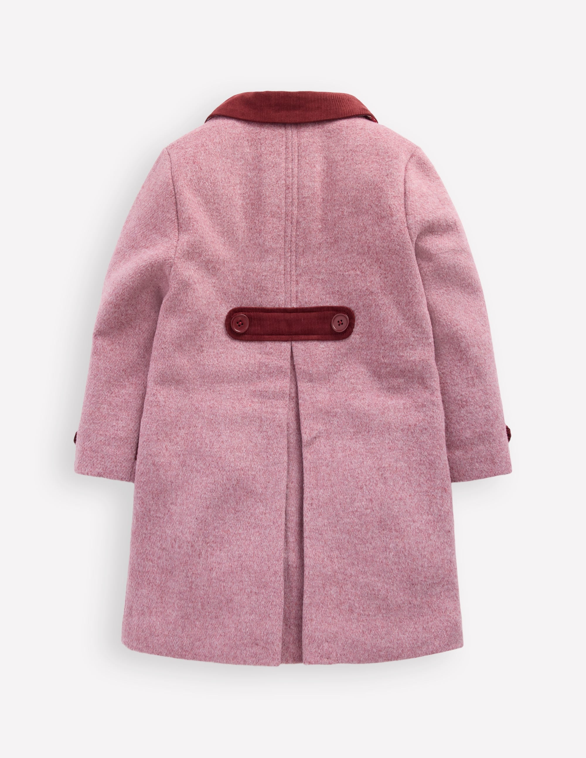 Mantel aus Wollmischung-Rosa Schleier Schleifen - Image 2