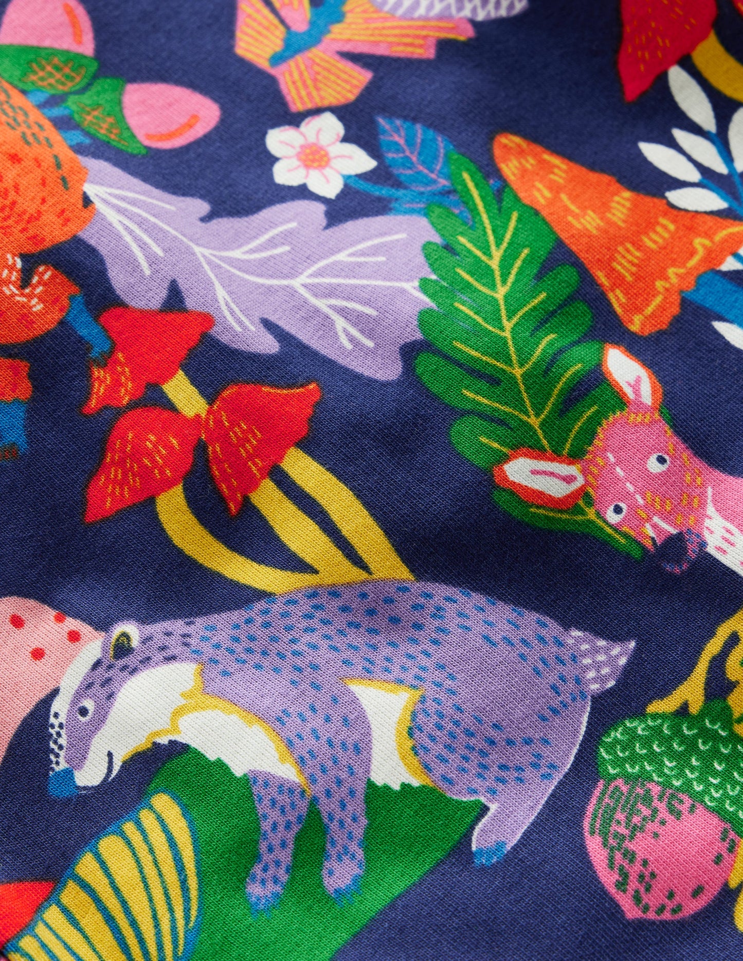 Snug Glow-In-The-Dark Pyjamas-Rainbow Forest