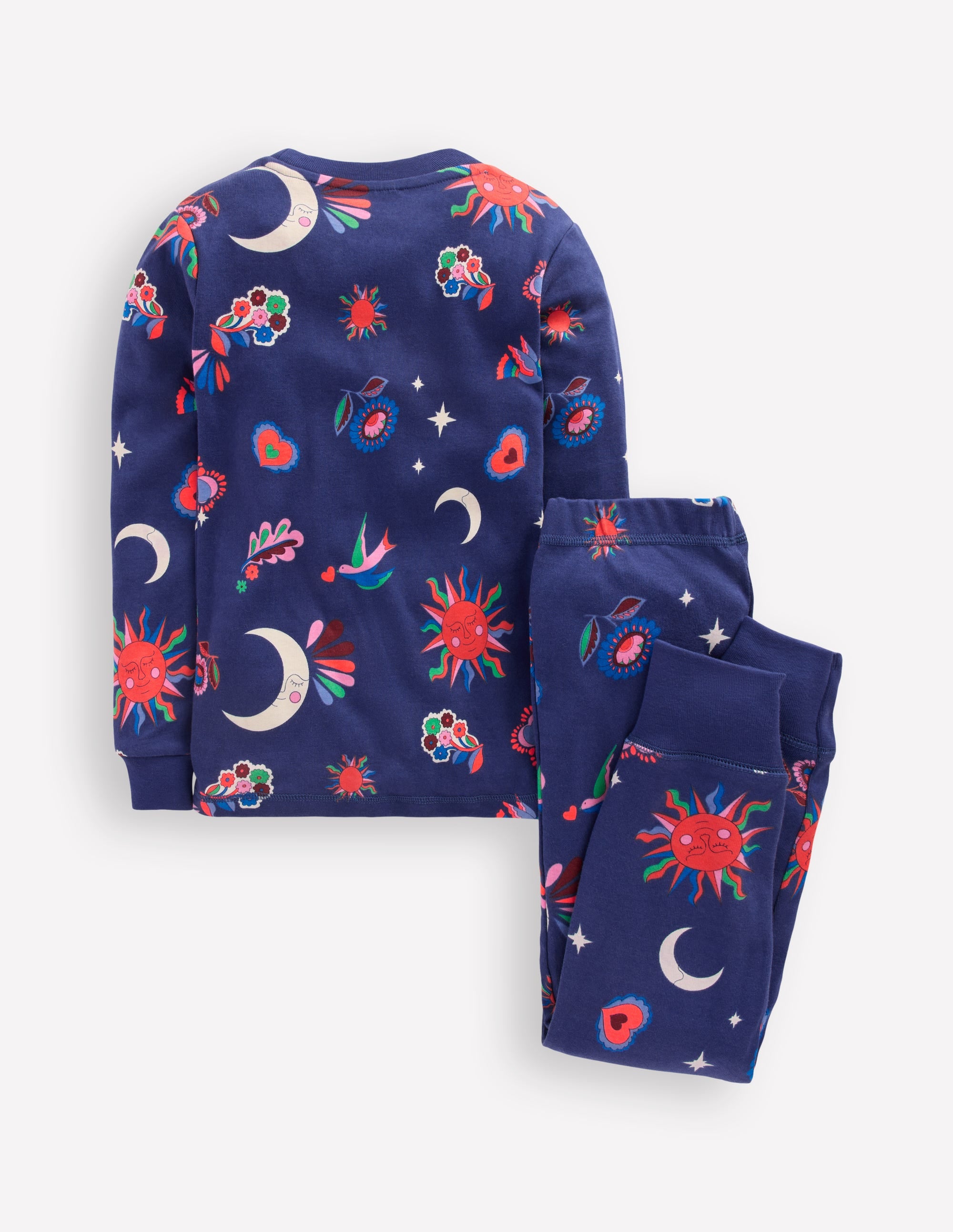Pyjama phosphorescent douillet-Motif céleste bleu tribord - Image 2