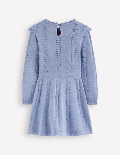 Pointelle-Strickkleid-Gletschersee Meliert-2