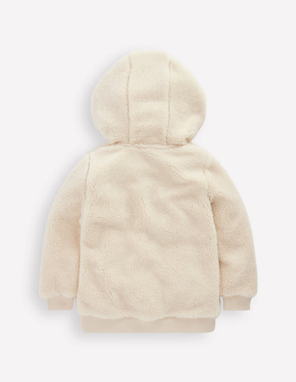 Fleece-Kapuzenpullover-Beige-2