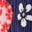 Robe boutonnée à nœud-Tourtereaux bleu tribord