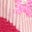 Robe à manches blousantes Clover en velours côtelé-Rose vintage