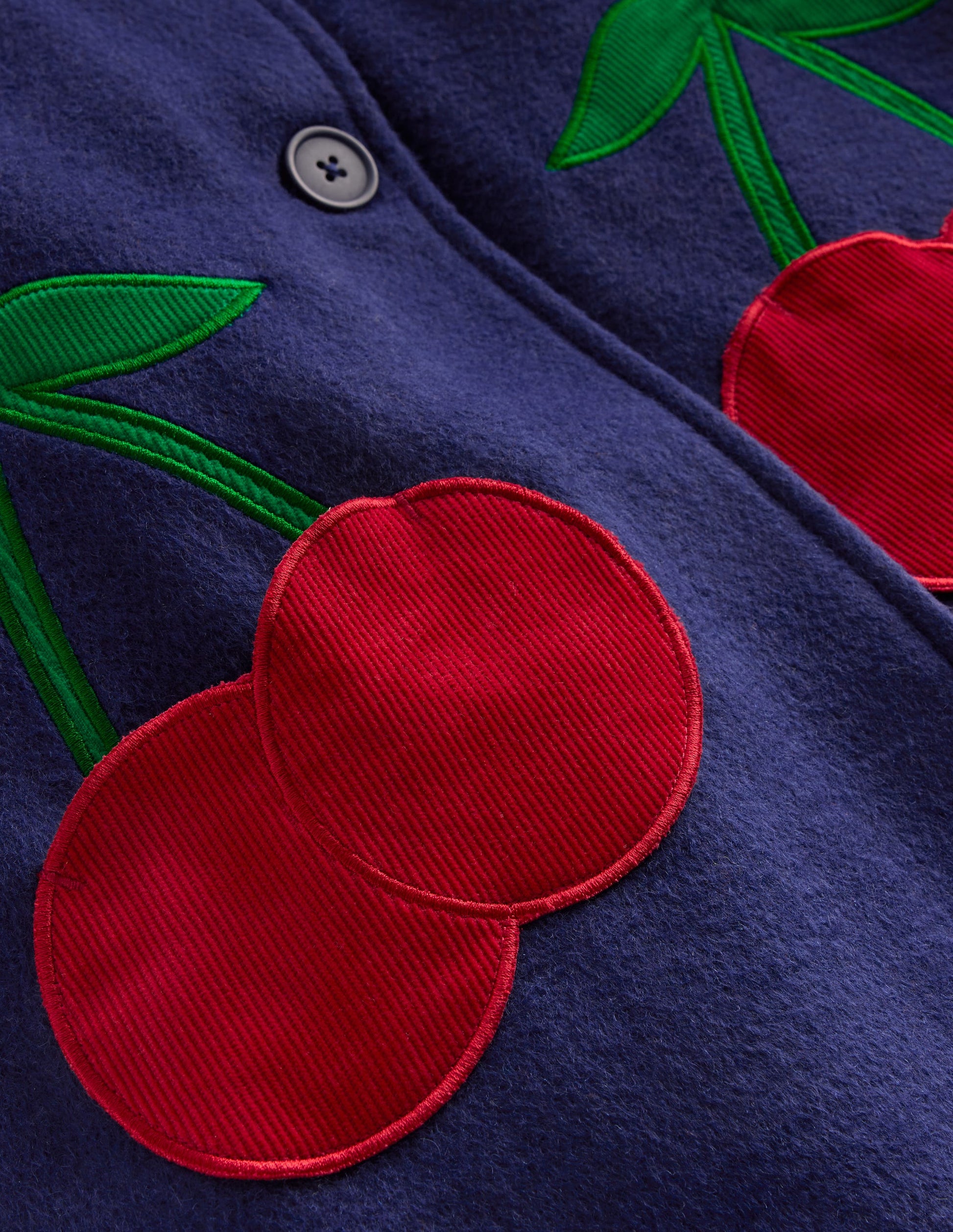 Manteau chic sensationnel-Arc-en-ciel cerise bleu tribord-3