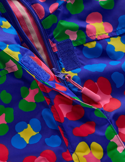 Combinaison de ski pour tous les temps-Léopard bleu marine-3