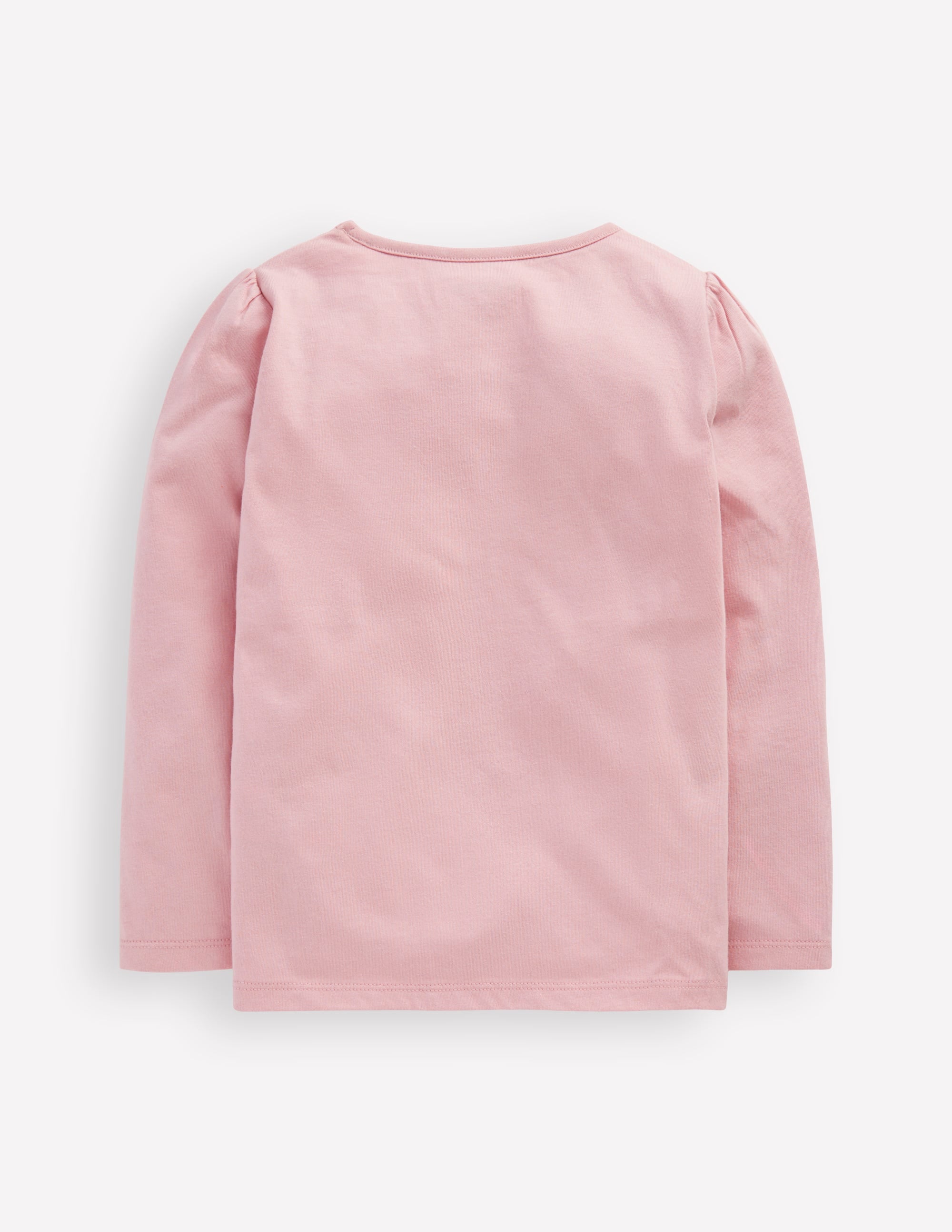Kleid mit Puffärmeln und Applikation-Vintage-Rosa Weihnachtshase - Image 2
