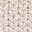 Strickjacke mit bestickter Passe-Beige Meliert