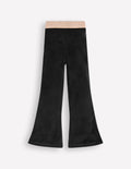Ausgestellte Samtleggings-Schwarz
