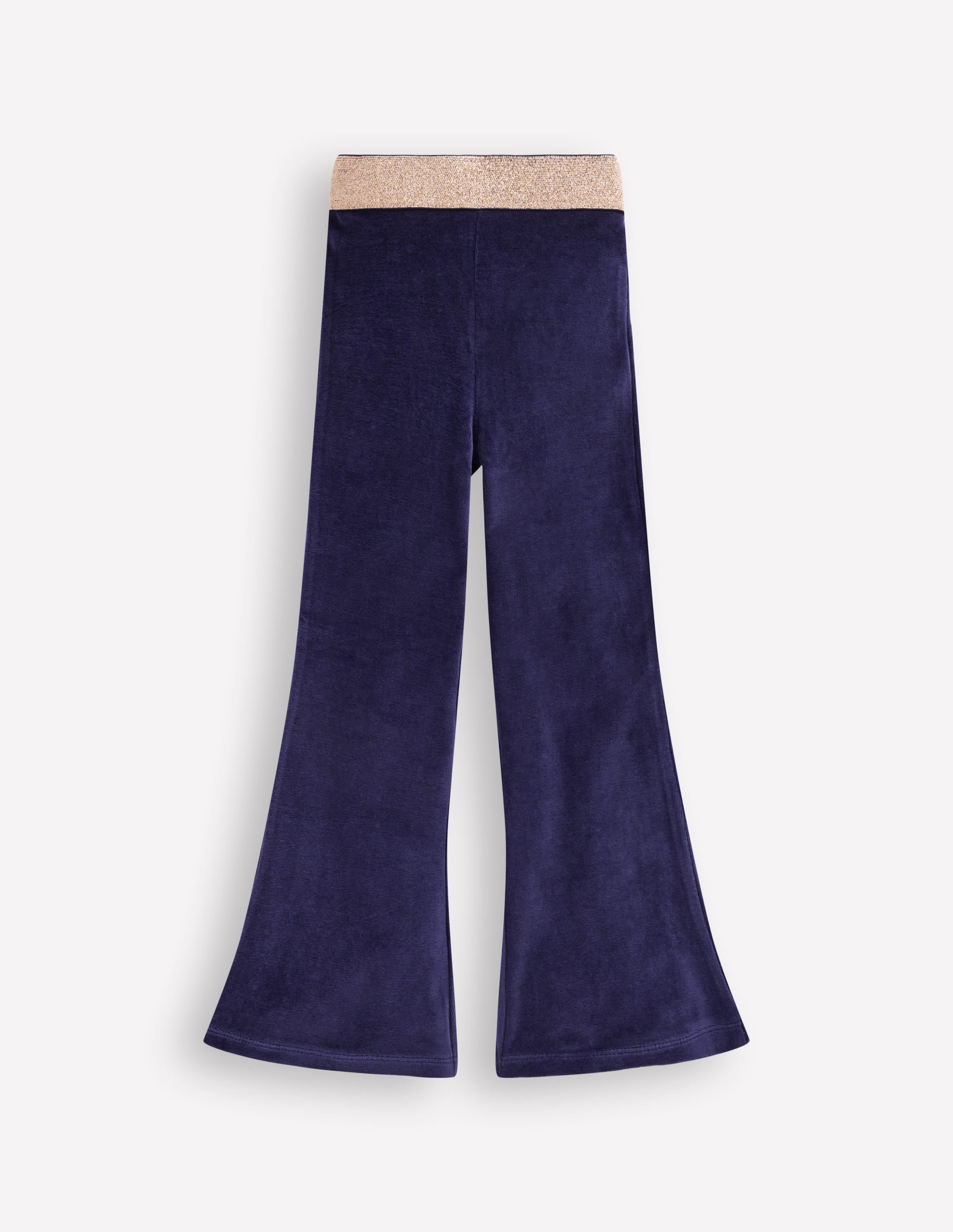 Ausgestellte Samtleggings-Schuluniform-Marineblau - Image 1