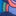 Lockeres, bedrucktes Sweatshirt-Schuluniform-Marineblau Himmlisch