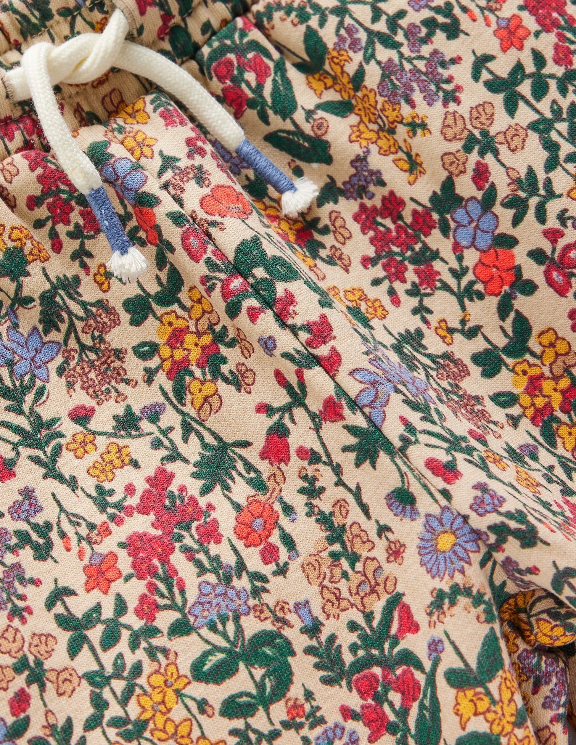 Gemütliche Jogginghose-Filigranes Blumenmuster-5