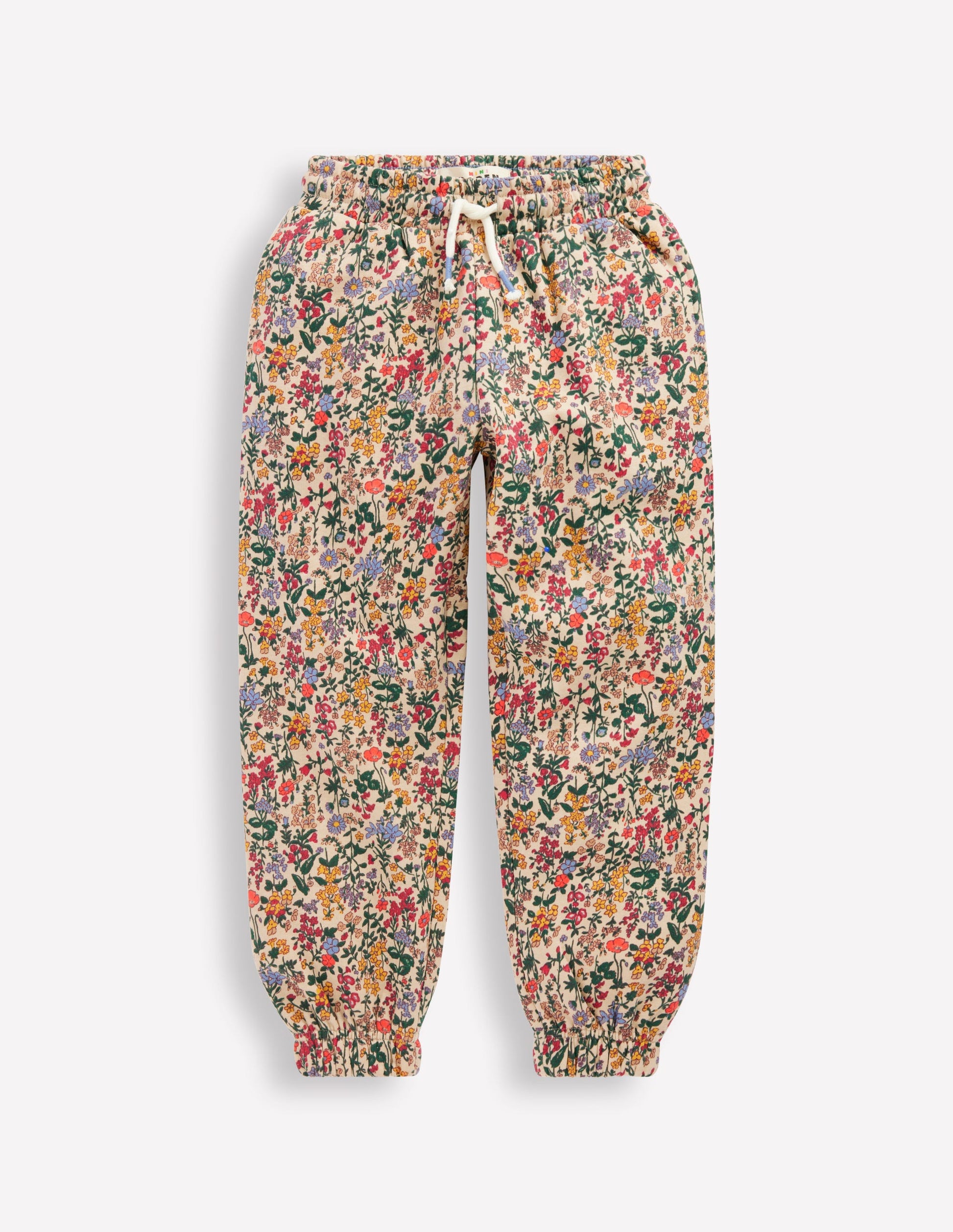 Gemütliche Jogginghose-Filigranes Blumenmuster-3