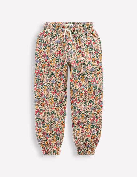 Printed Cosy Joggers-Ditsy Floral