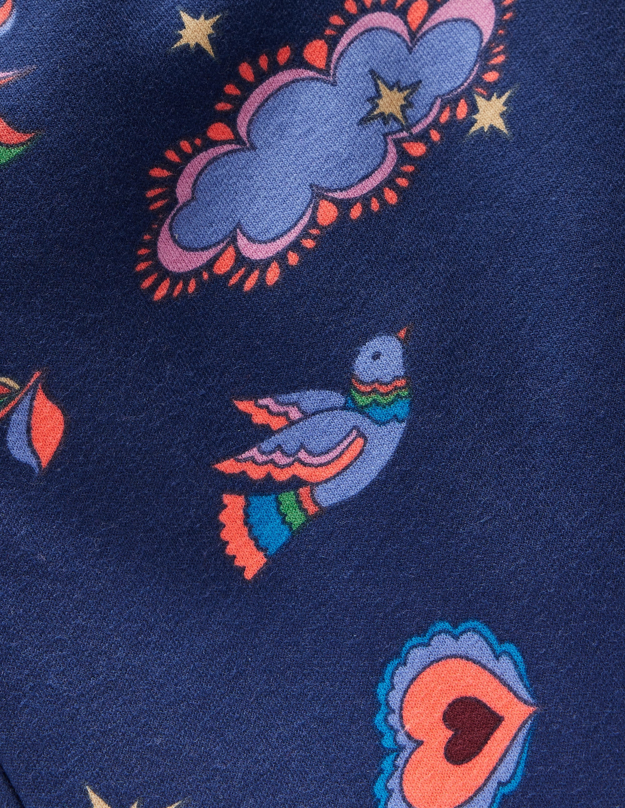 Bas de jogging cosy imprimé-Motif Celestial bleu marine universitaire - Image 7