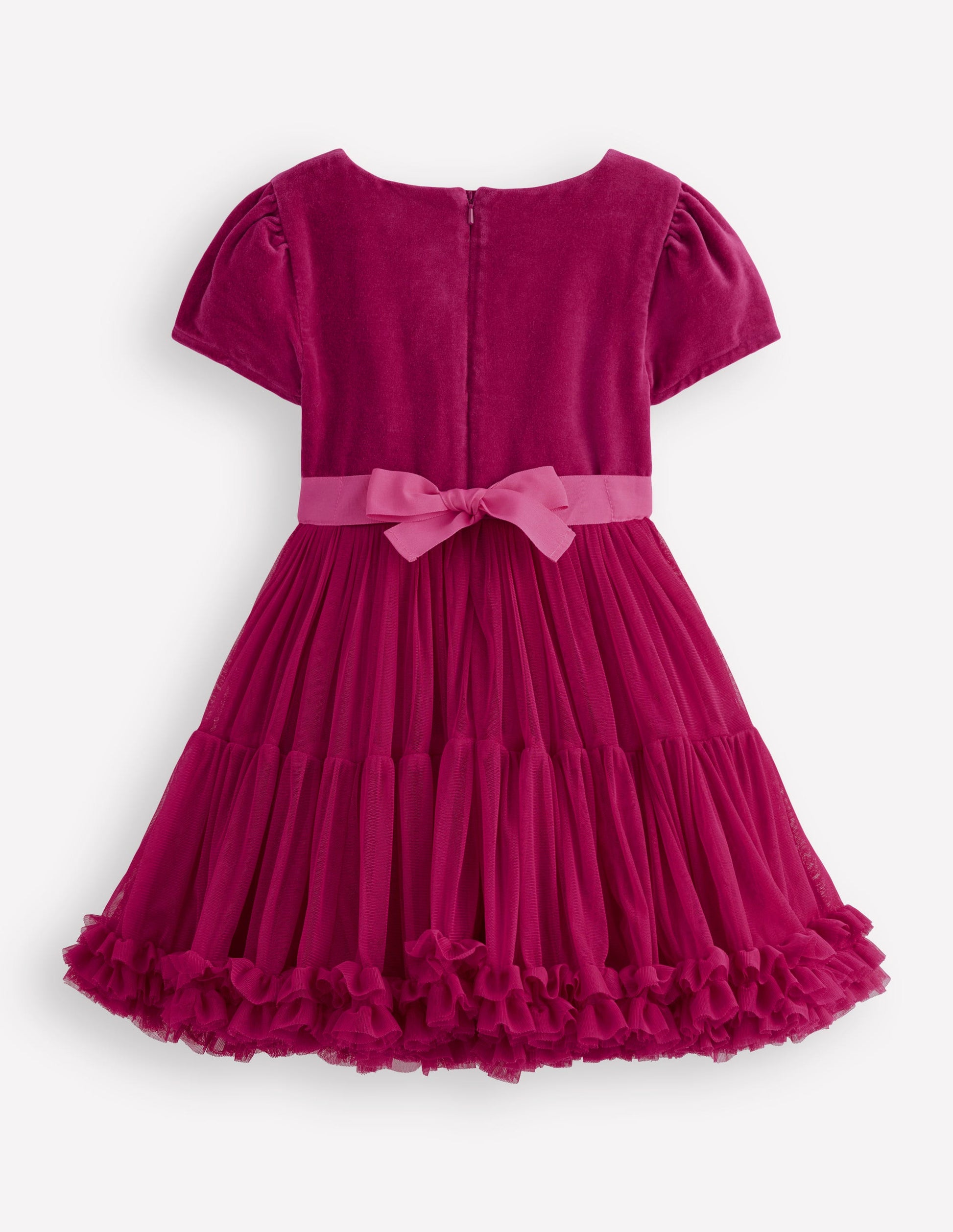 Ausgestelltes Kleid für besondere Anlässe-Kirschkonfitüre-2
