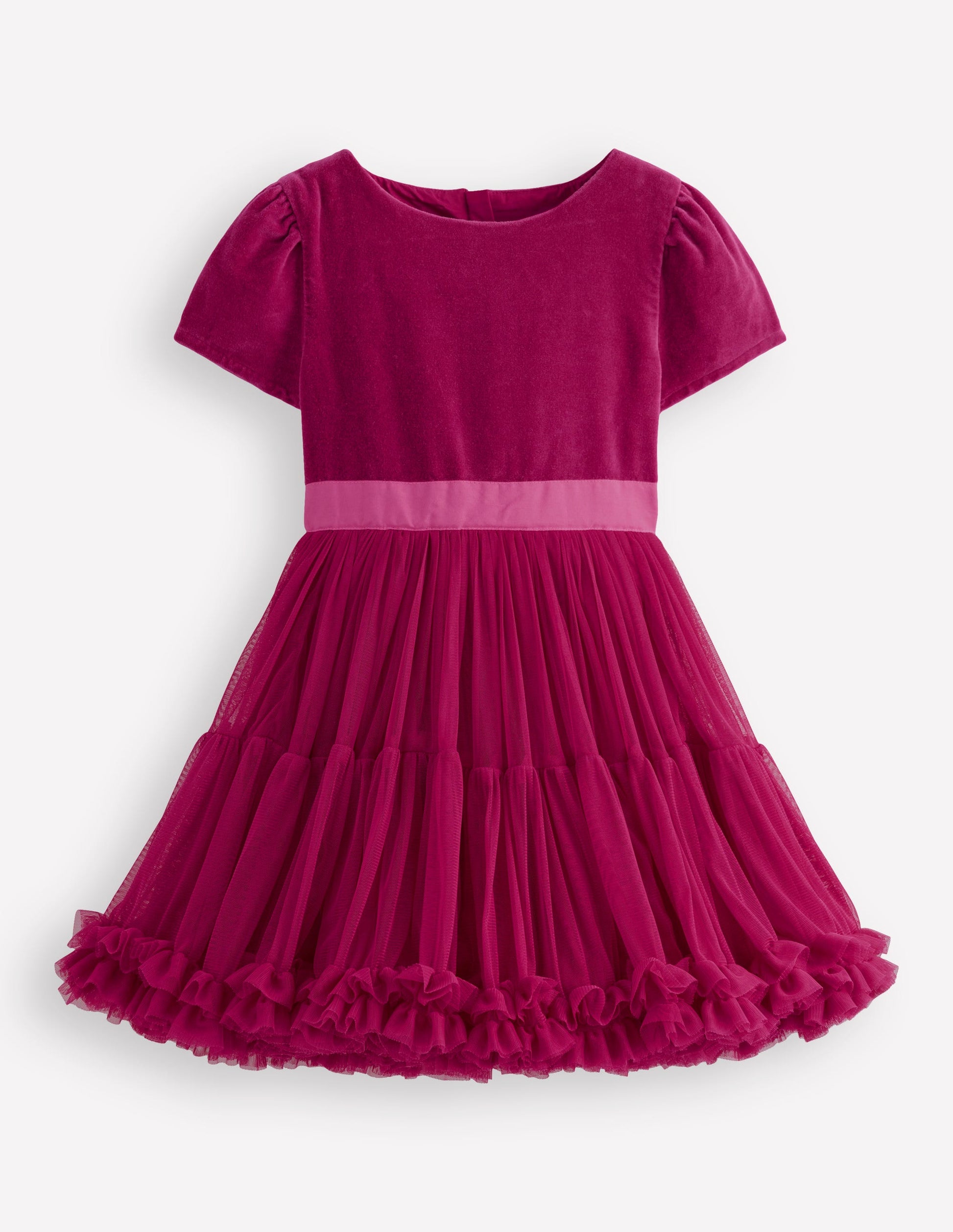 Ausgestelltes Kleid für besondere Anlässe-Kirschkonfitüre-1