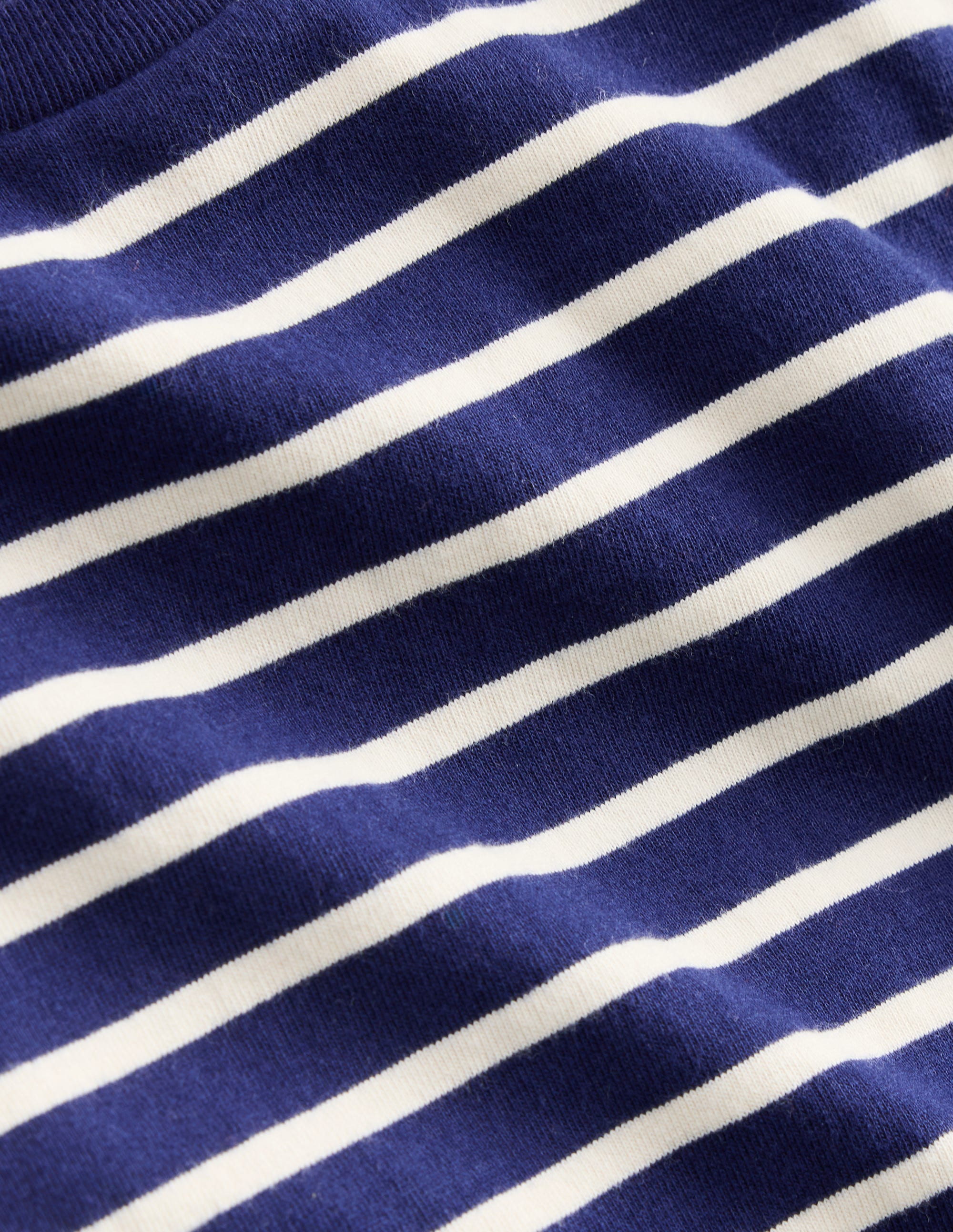 Long Sleeve Relaxed Breton-Navy/Ivory - Image 3