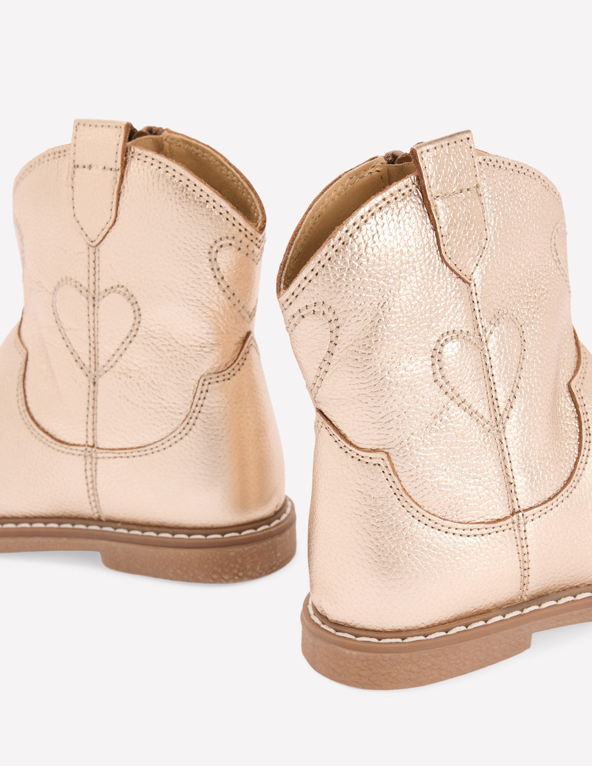Western Boots-Gold - Image 3