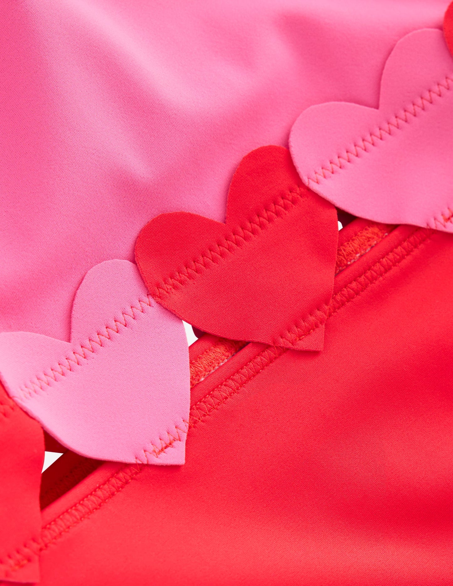 Maillot de bain Hallie à bretelles volantées-Rouge coquelicot