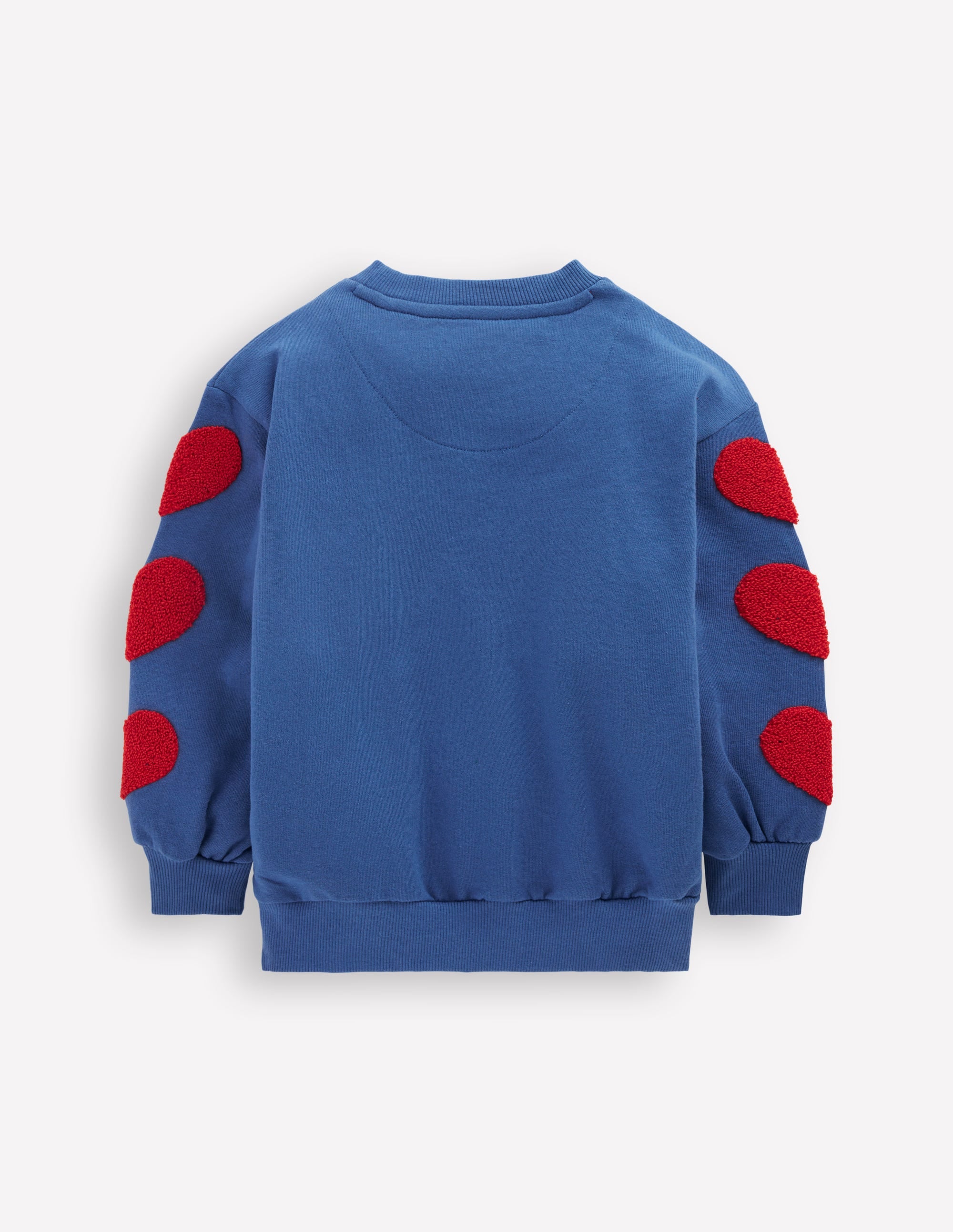 Bobbie Sweatshirt mit Applikation-Blauhäher Herzen - Image 5