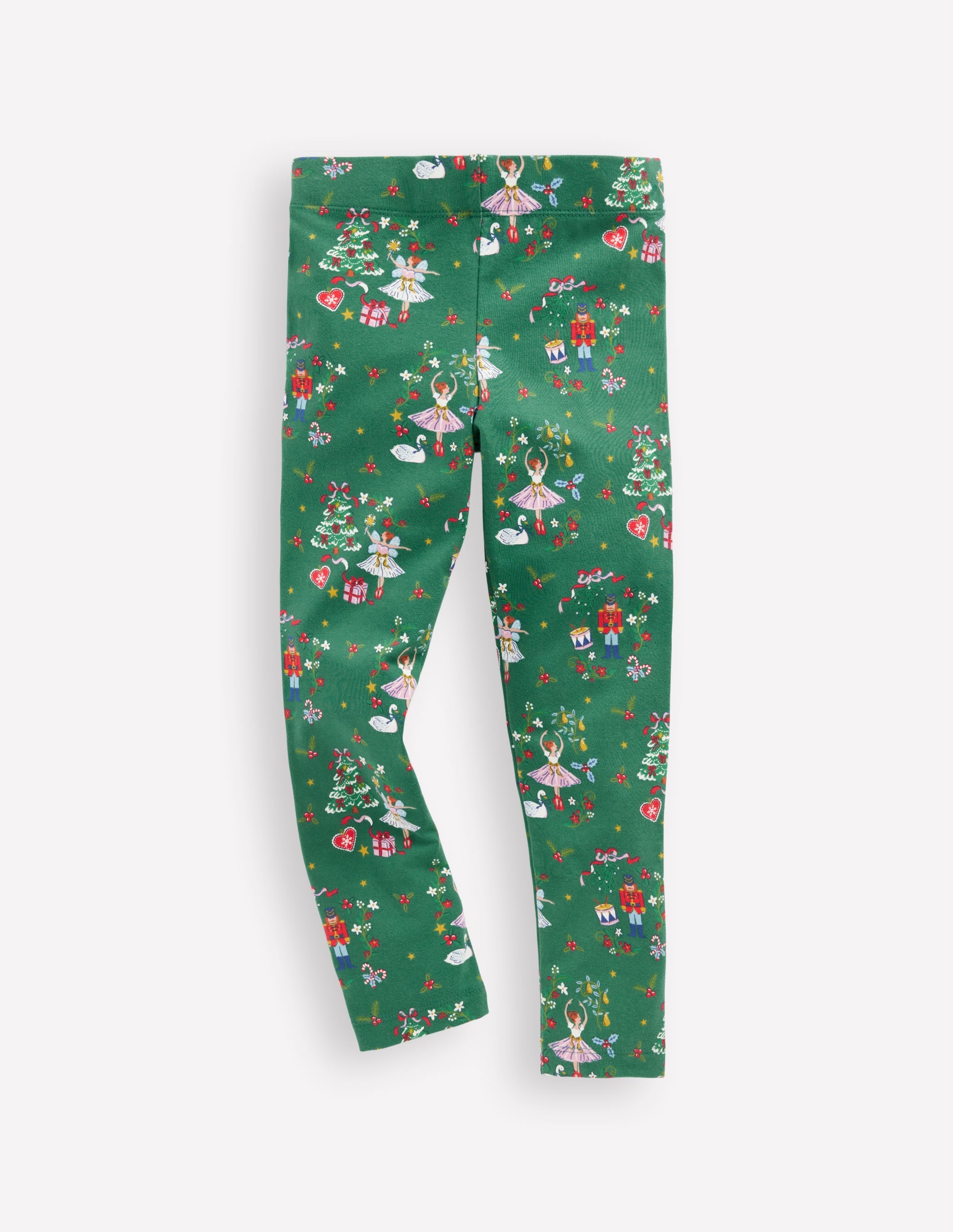 Lustige Leggings-Juwelengrün Weihnachten - Image 1