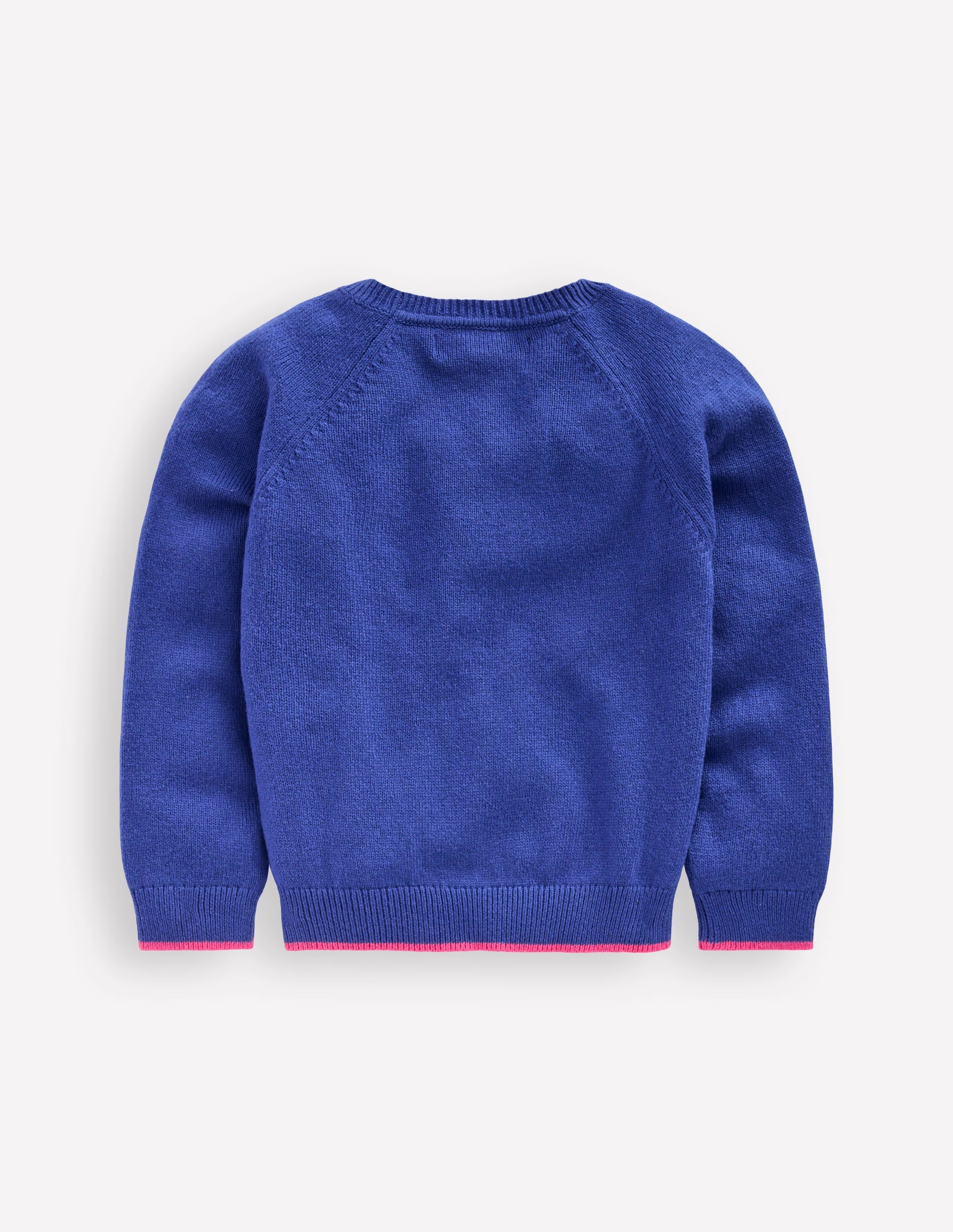 Origineller Pullover mit Logo-Schuluniform-Marineblau Weihnachtskugeln - Image 4