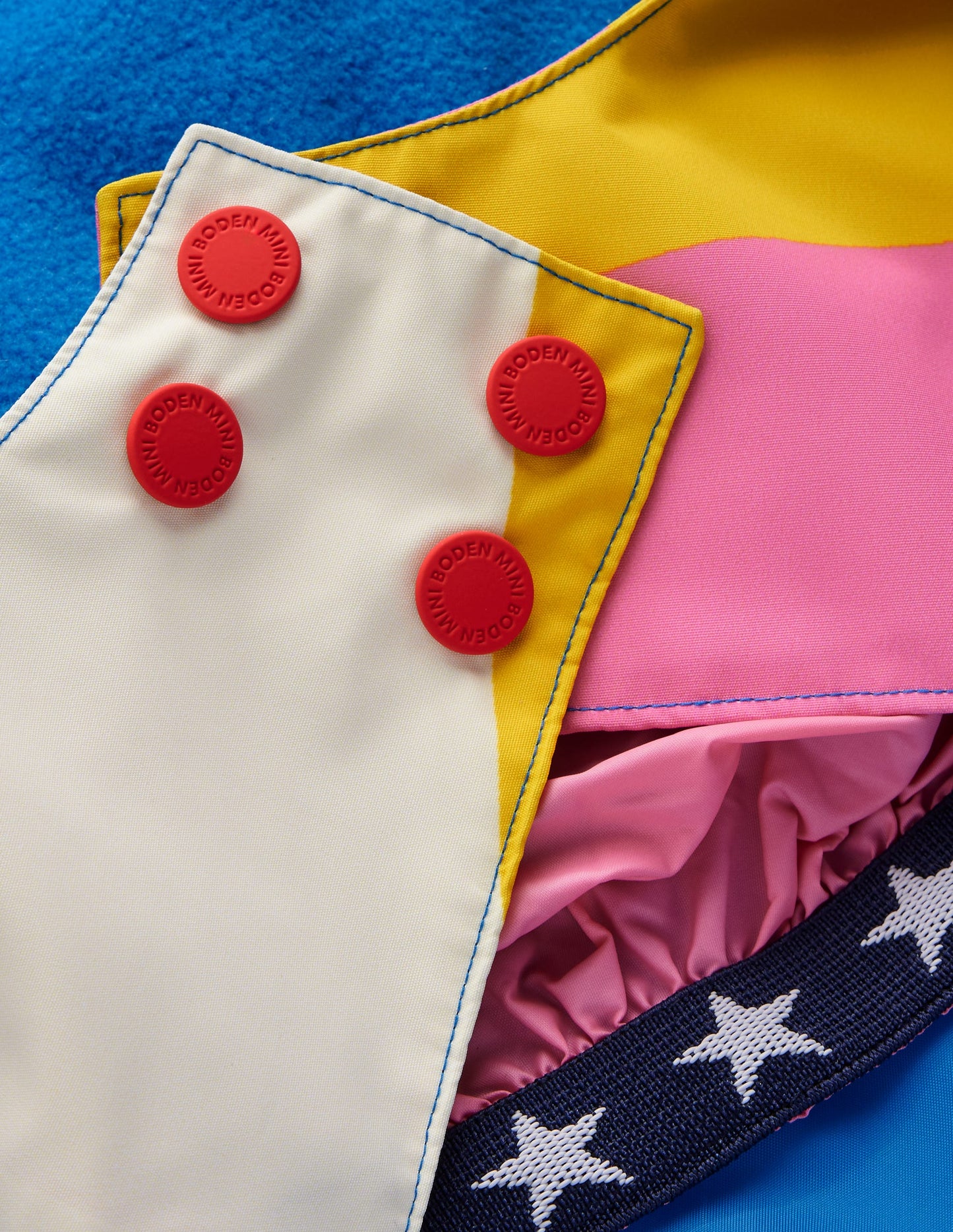 Manteau imperméable toutes saisons-Arc-en-ciel multi