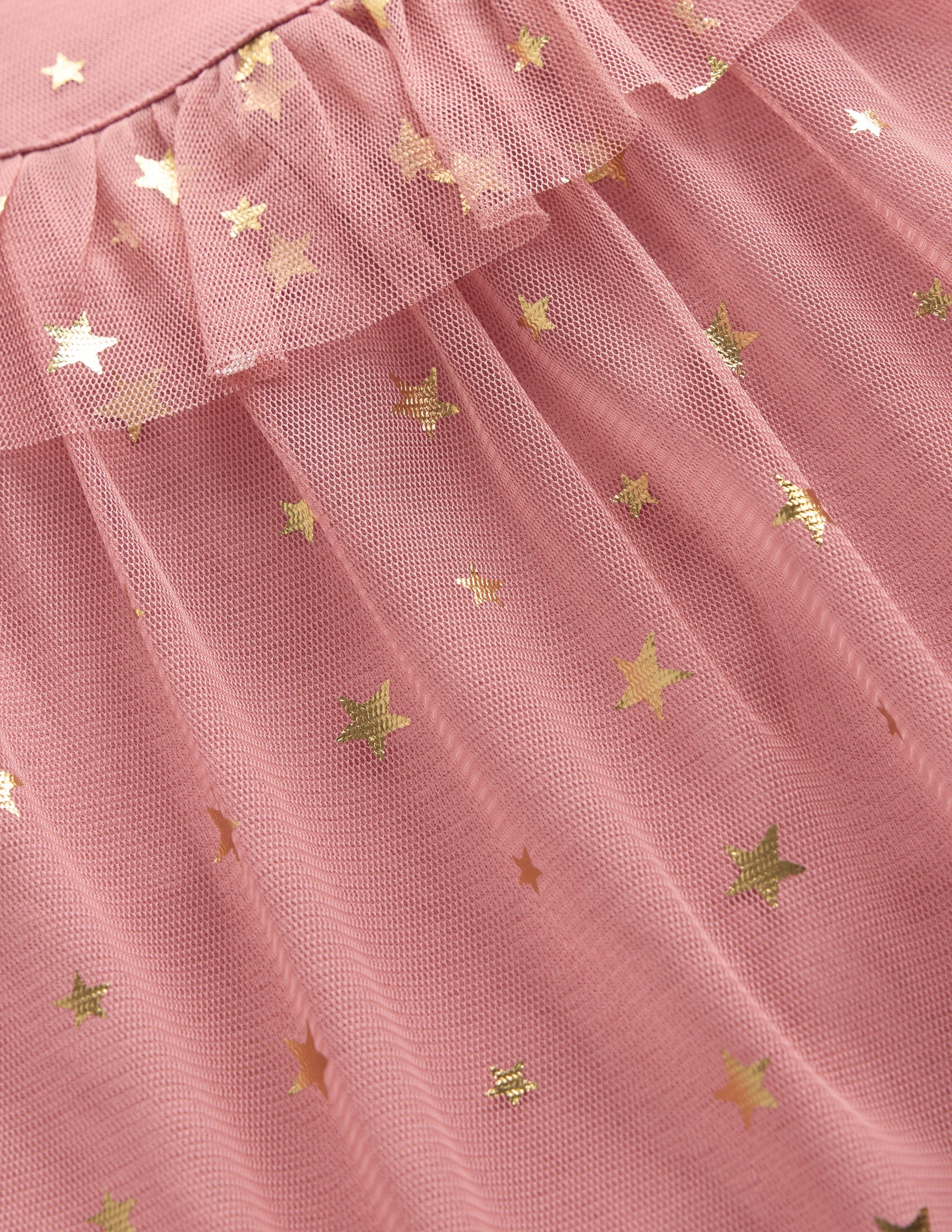 Tulle Party Top-Almond Pink Stars-6