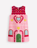 Schürzenkleid mit Logo-Kirschblütenrosa Lebkuchenhaus