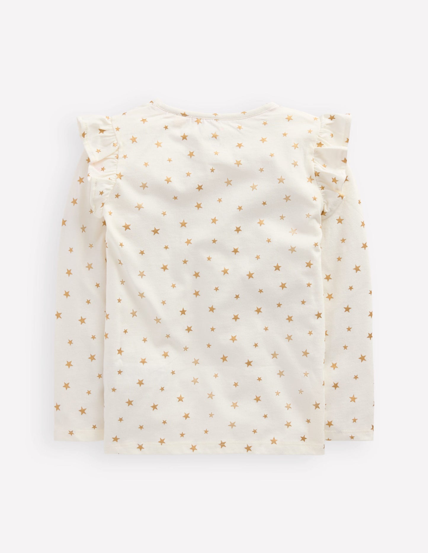 Langarmshirt mit Rüschenärmeln und Applikation-Naturweis Feen