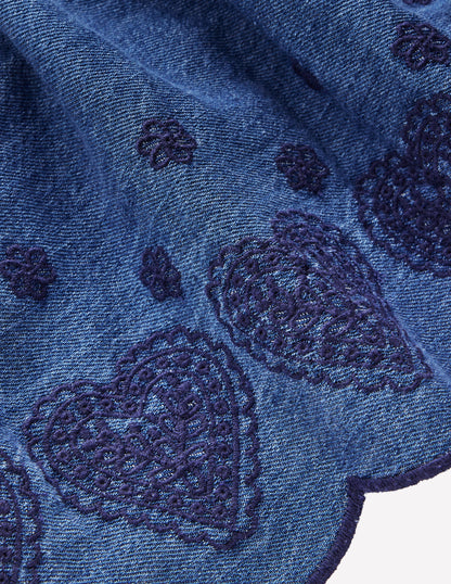 Jolie robe-chemise-Cœurs en broderie anglaise vintage moyen-3