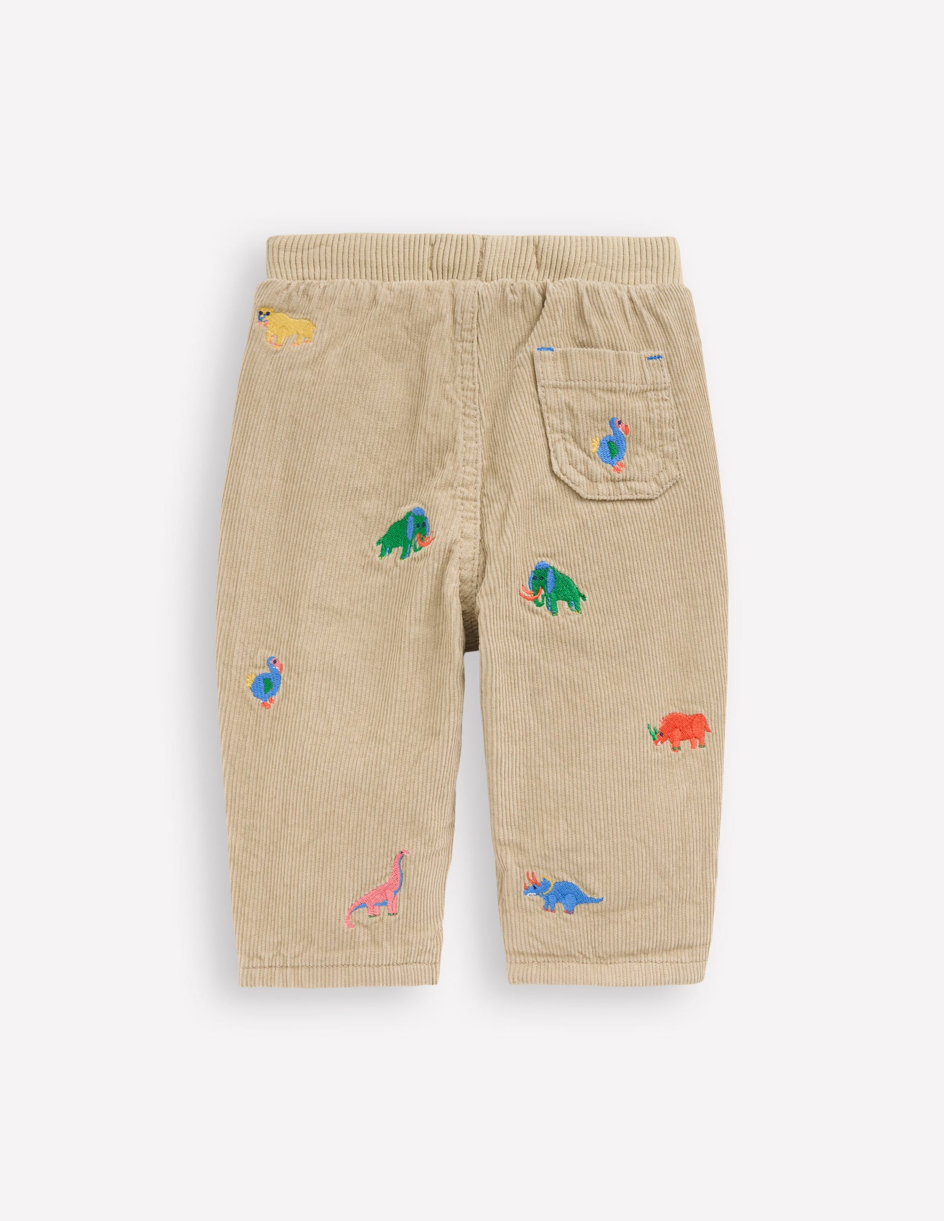 Kuschelige, gefütterte Hose-Prähistorische Stickerei-2