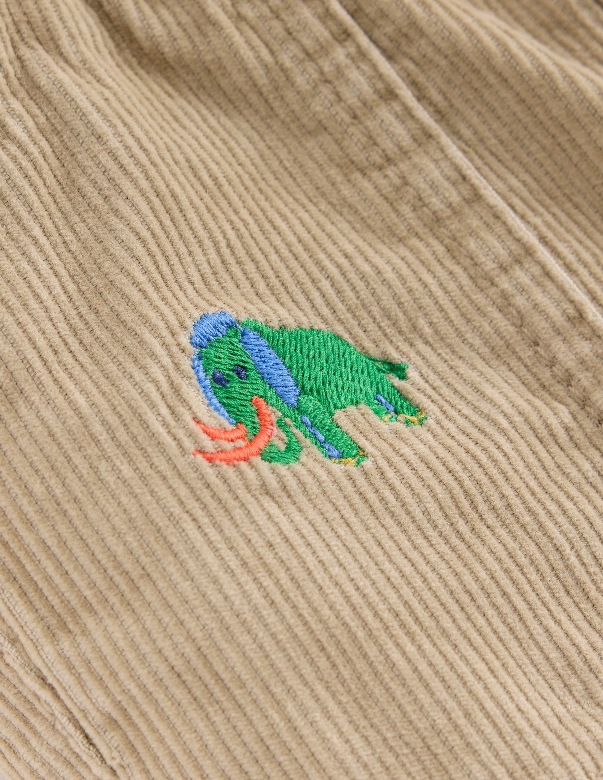 Kuschelige, gefütterte Hose-Prähistorische Stickerei-3