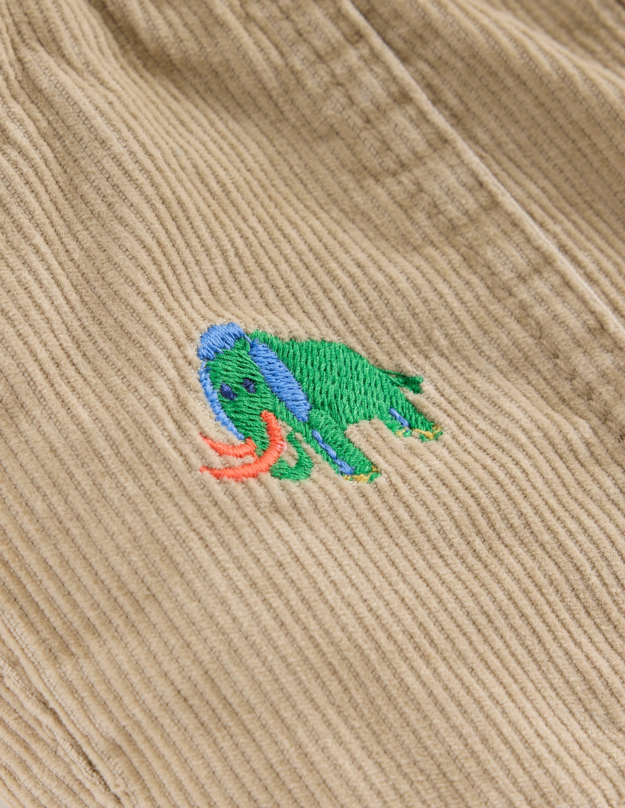 Pantalon cosy doublé-Broderie préhistorique - Image 3
