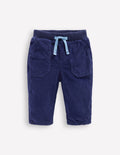 Kuschelige, gefütterte Hose-Marineblau