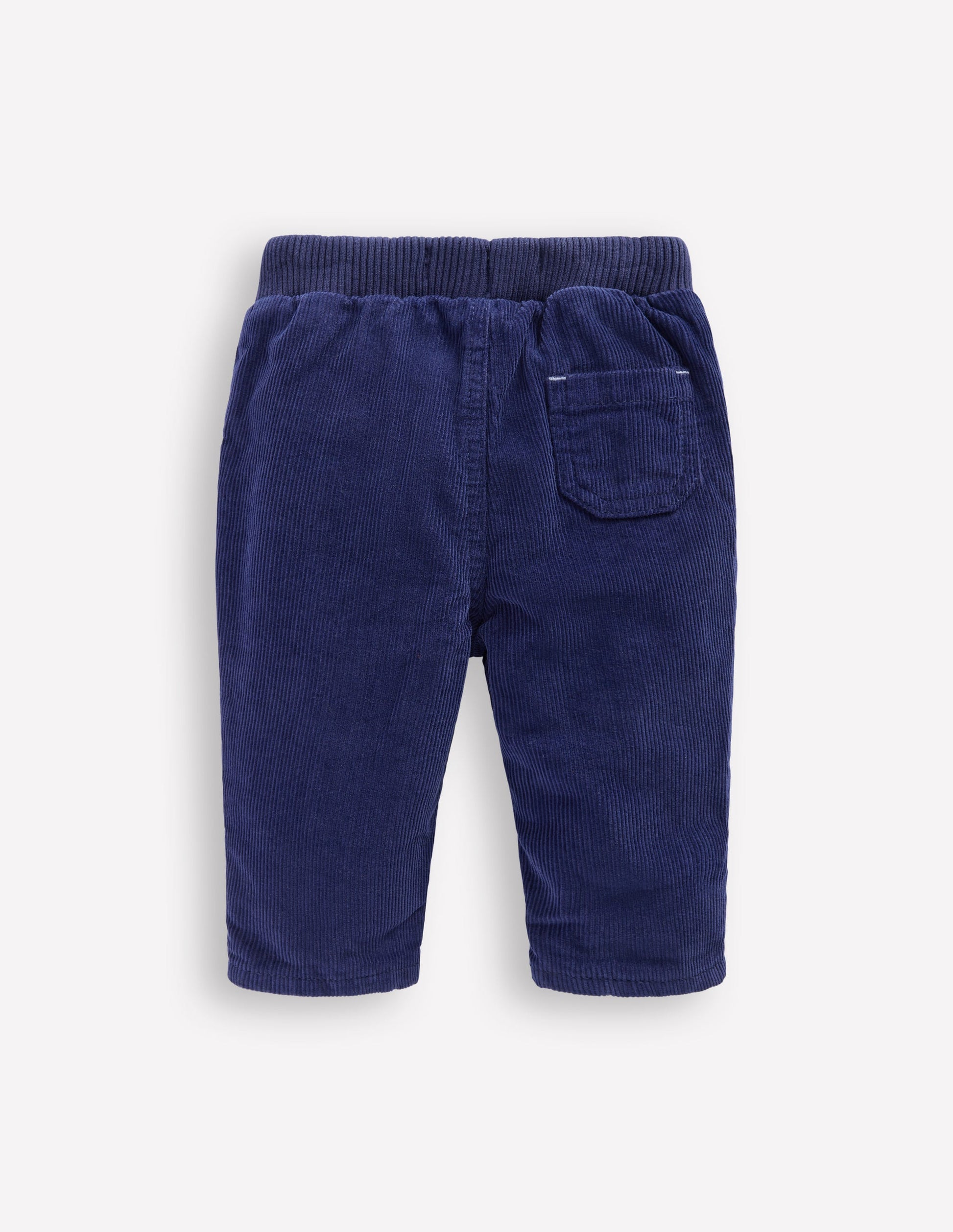 Kuschelige, gefütterte Hose-Marineblau-2