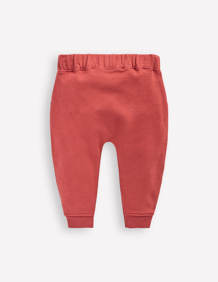 Jersey-Jogginghose-Kastanienbraun