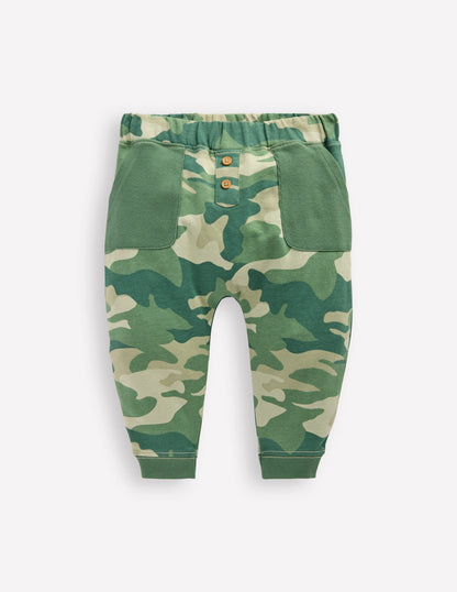 Jersey-Jogginghose-Buntes Camouflagemuster-1