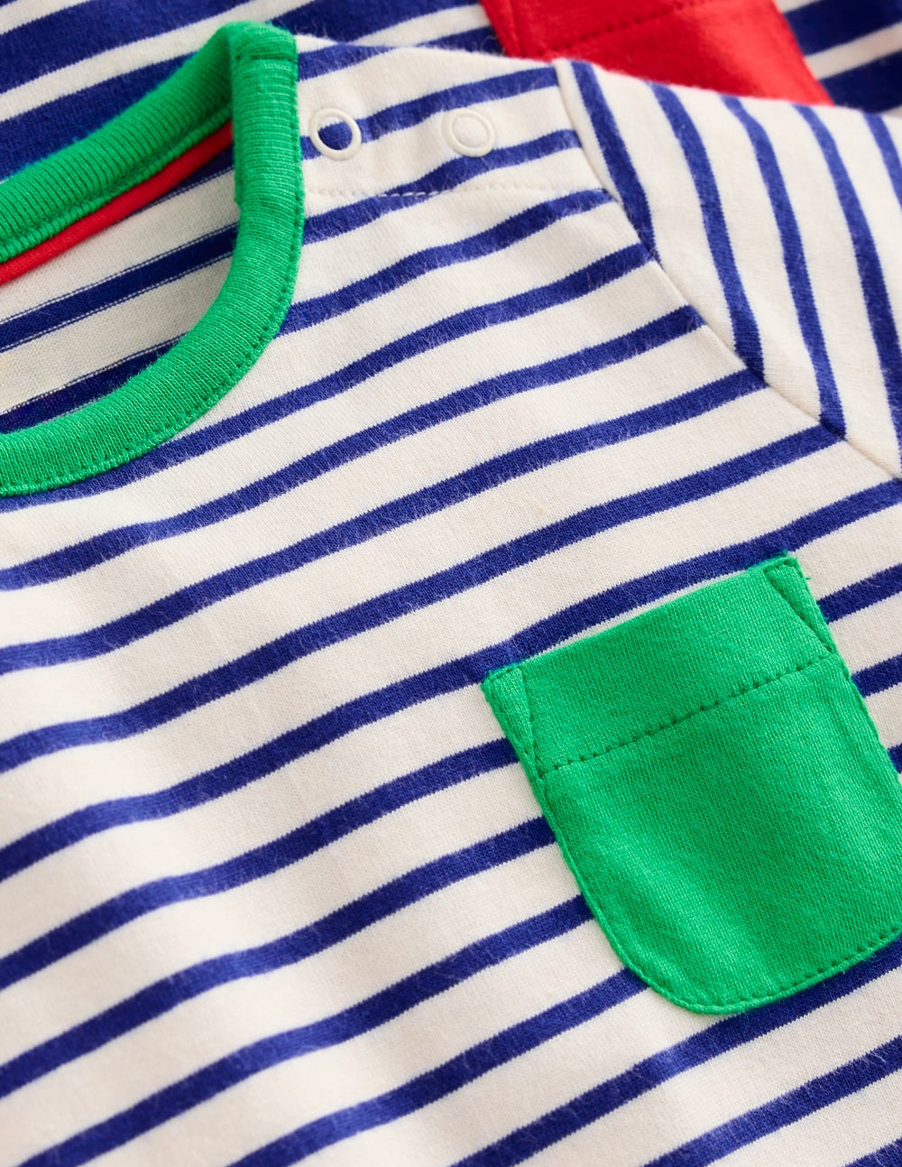 T-Shirts im Doppelpack-Blau/Weiß Streifen-3