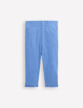 Legging côtelé-Bleu Myosotis