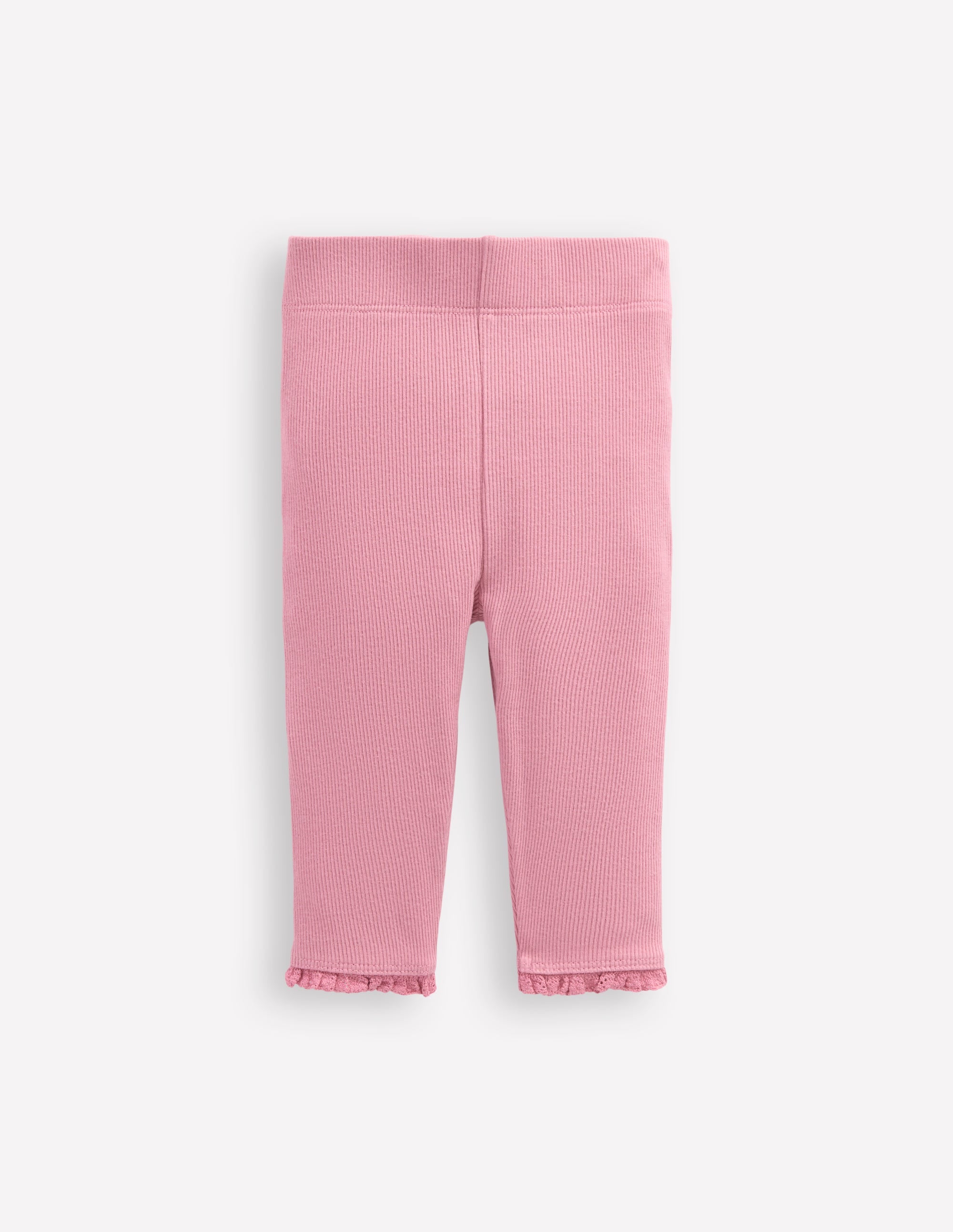 Gerippte Leggings-Vintage-Rosa - Image 1