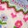 Edie Fair-Isle-Strickjacke-Ecru Meliert, Blumen