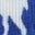 Robe tissée à empiècement-Motif Promenade dans les bois bleu