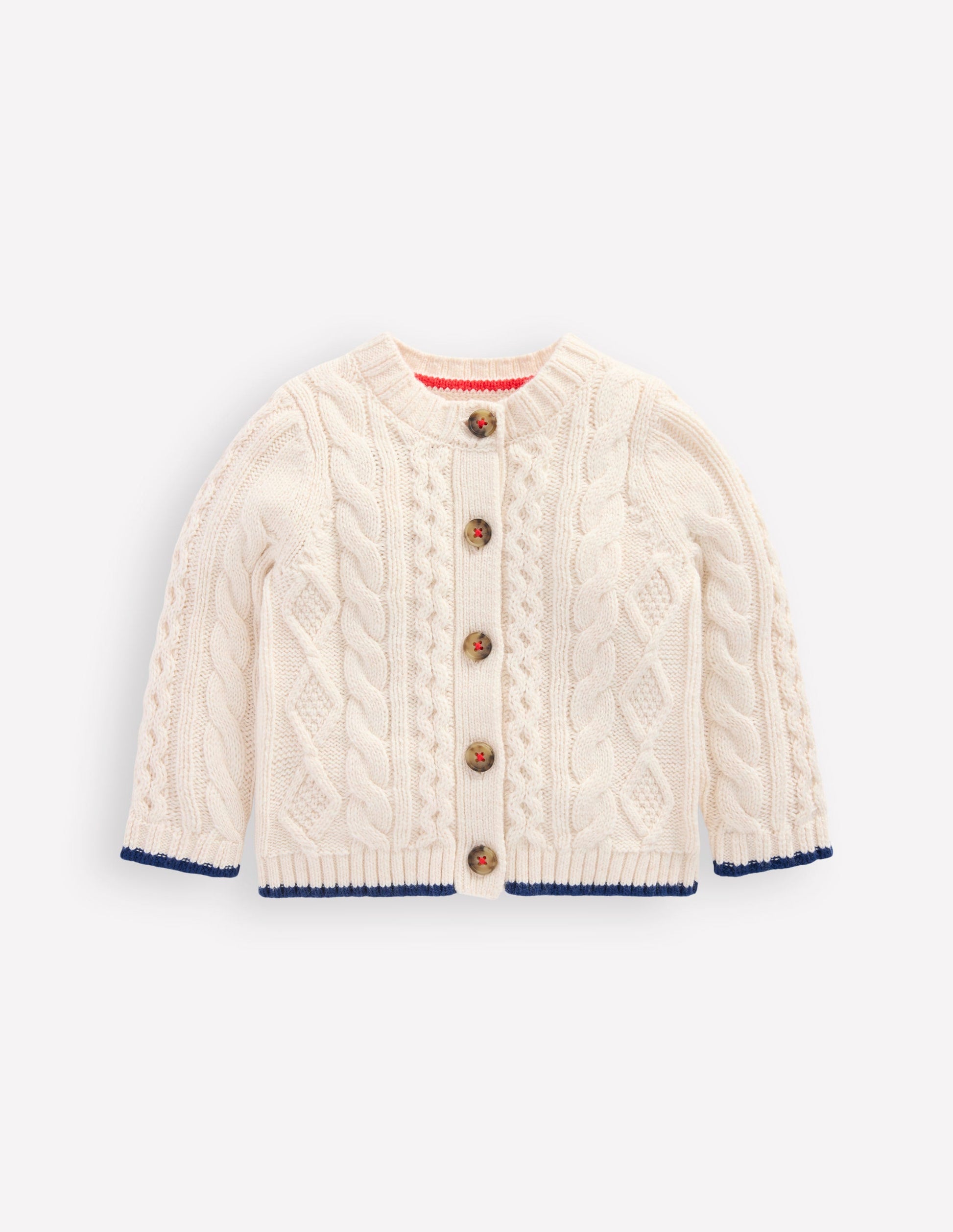 Klassische Strickjacke mit Zopfmuster-Anenome-1