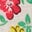Gerafftes, gewebtes Kleid-Kuddelmuddel Bunt