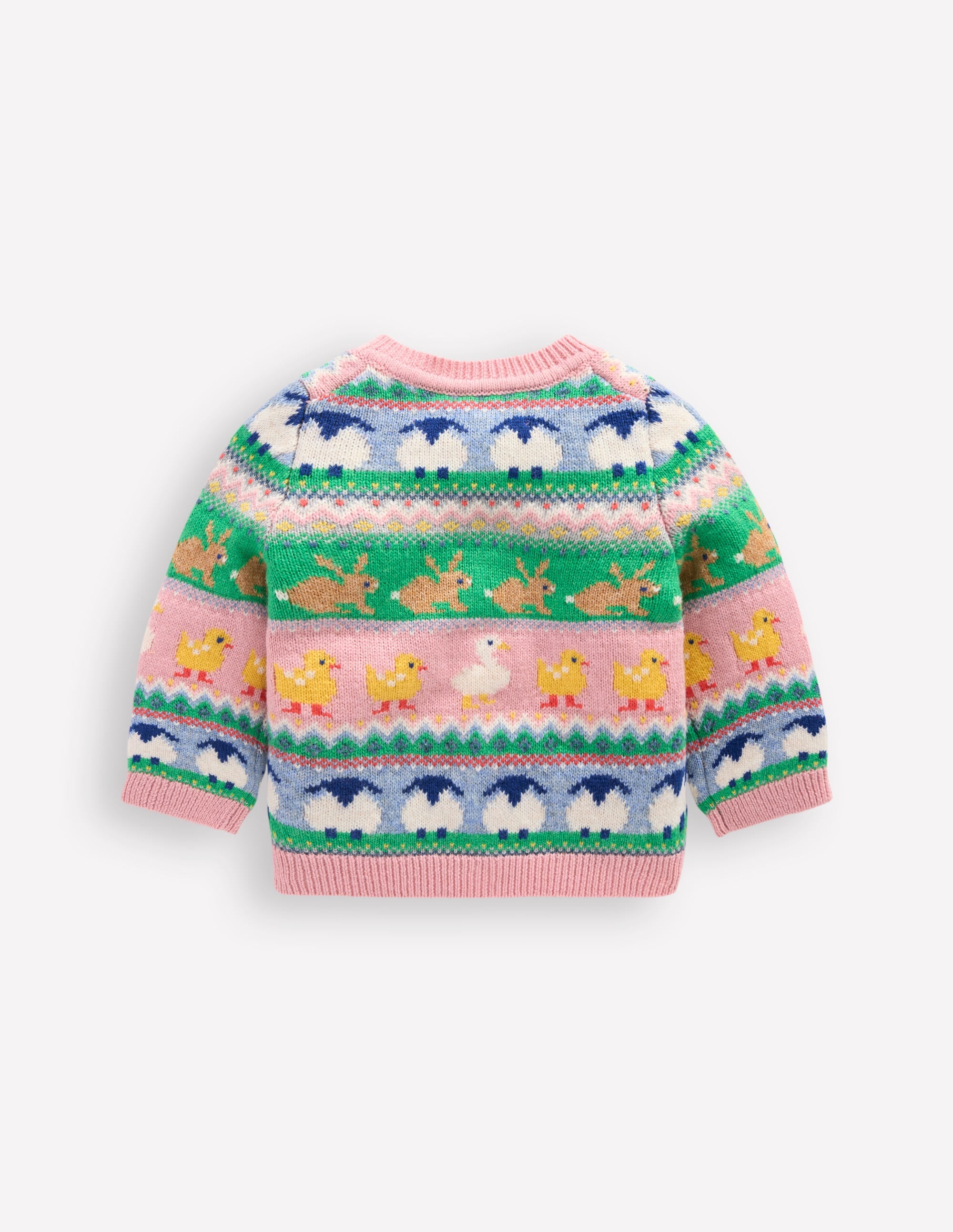 Cardigan Edie à motif jacquard-Motif jacquard Pâques multi - Image 2