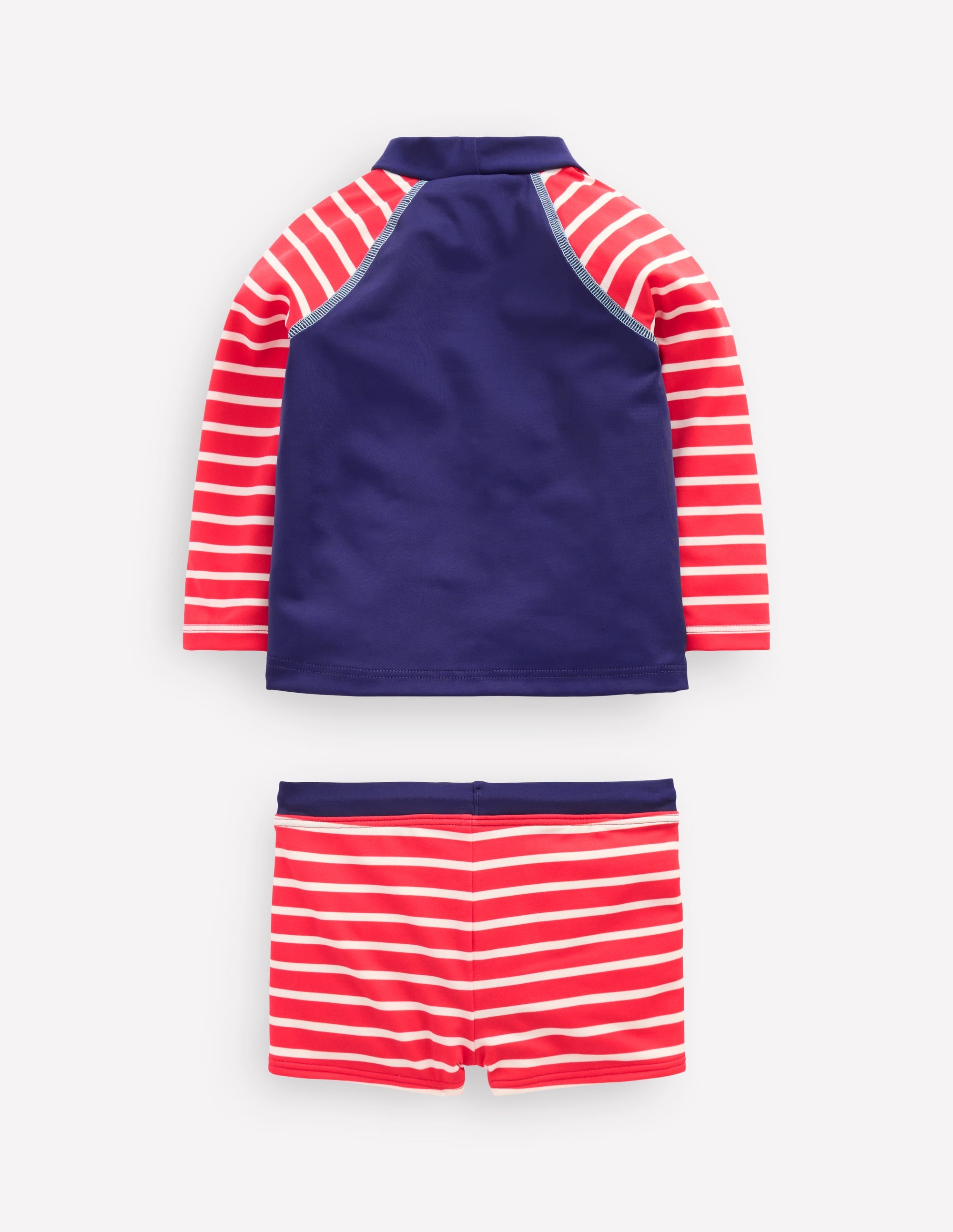 Lustiges Badeshirt-Set-Steuerbordblau Möwe - Image 2