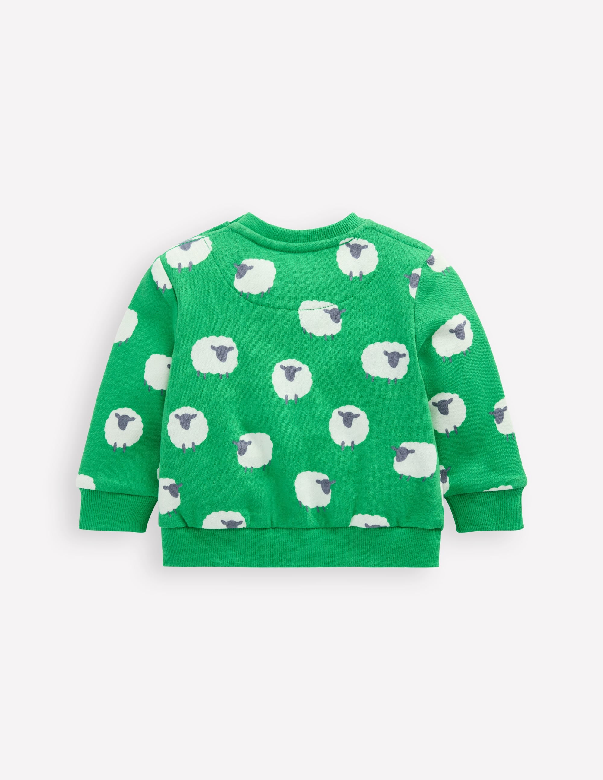 Sweat imprimé-Mouton vert printemps - Image 2