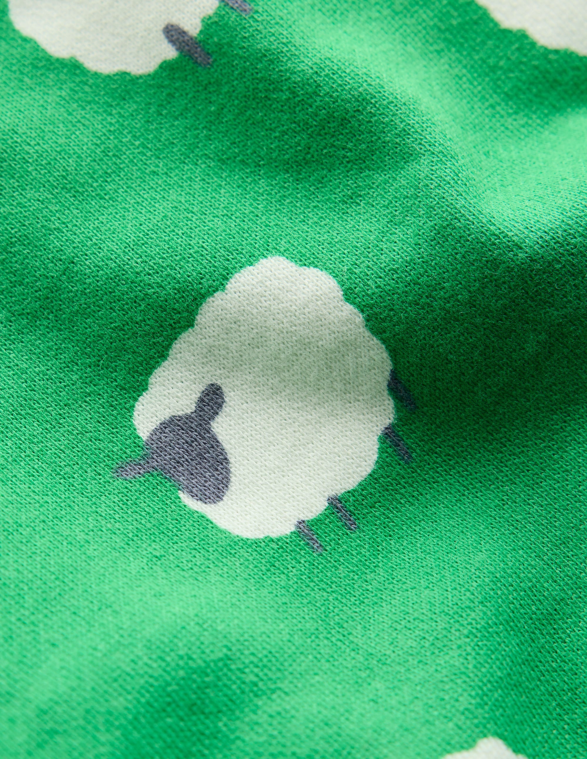 Sweat imprimé-Mouton vert printemps - Image 3